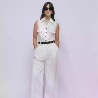 ราคา Anne Pants - กางเกงขายาว เอวสูง ผ้าลินิน (1731211854998440697)