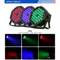 ราคา [COD] [Tiktok]ไฟดิสโก้ ไฟพาร์ 36 LED RGB ไฟเวที ไฟเทค LED PAR 36 RGB 72W TOP BEST PAR PARTY ไฟเธค 36 LED Flat Stage Light โหมดDMX-512 (1732030052217554427)