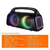 ราคา [New] ลำโพงบลูทูธ AJ รุ่น X50 PARTY BOX กำลังขับ 80 วัตต์แท้ ลำโพงขนาด 6.5"*2 ฟรีไมค์ลอย 2 ตัว เสียงดังชัด เบสแน่น ประกัน 1 ปี (1731737878837234031)