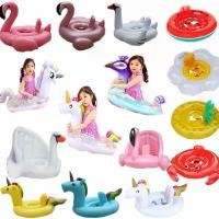 ราคา COD Baby Swimming Ring with Sunshade Pool Float Flamingo Inflatable Swimming Circle Baby Seat Swim Pool Toys Summer Party (1731948952578721006)