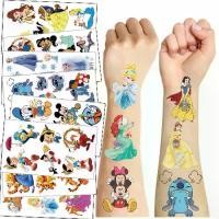 ราคา Disney children's tattoo stickers cartoon waterproof party gathering ฮาโลวีน สติกเกอร์ รอยสัก (1731848848930211836)
