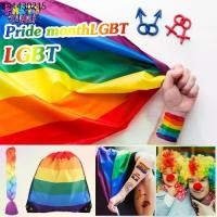 ราคา Big Party ️LGBT️อุปกรณ์สีรุ้ง ธงสีรุ้ง Pride Month สติ๊กเกอร์รอยสักสีรุ้ง รุ้ง วิกสีรุ้ง️ส่งไวจาก (1731786543752447390)