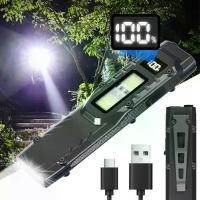 ราคา ไฟฉาย LED Ultra Slim พร้อมไฟฉาย PEN PORTABLE POCKET POCKET สำหรับการเดินป่า (1731920726115583159)