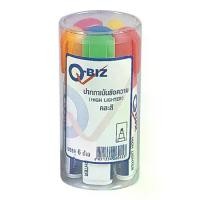 ราคา คิวบิซ ปากกาเน้นข้อความ แพ็ค 6 ด้าม คละสี / Q-BIZ Highlighter Pen 6Pcs./Pa ปากกาเน้นข้อความ marker pen (1732292176069626232)