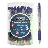 ราคา [เก็บเงินปลายทาง] โยย่า ปากกาลูกลื่น 1.0 มม.รุ่น 1017 หมึกสีน้ำเงิน 50 ด้าม YOYA Ball Pen 1.0 mm Model 1017 Blue Ink 50 pcs (1731818207368612426)