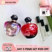 ราคา 100% authentic perfumePure Poison & Hypnotic Poison EDT 2ml/5ml/10ml Portable perfume, long lasting perfume women's perfume (1731866513732305958)