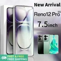ราคา 2025 ใหม่ของแท้ OPOP Reno12 Pro 5G 7.5 นิ้ว โทรศัพท์มือถื รองรับ2ซิม Smartphone 4G/5G แรม16GB รอม1TB มือถือ 6800mAh โทรศัพท์ถูกๆ Mobile phone Android12.0 มือถือ ส่งฟรี มือถือราคาถูกๆ โทรสับราคาถูก (17