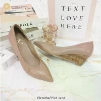 ราคา ทรงปกติ เปลี่ยนไซส์ได้-ไม่รับคืน Zenachoo Victoria2 สูง 2 นิ้ว Pink Sand รองเท้าหนังแกะ ส้นเตารีดหัวแหลม ทรงสวย เดินสบายทั้งวัน (1731200492930959105)