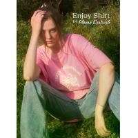 ราคา [Please Disturb] Enjoy Shirt : Barbie Pink เสื้อยืดผ้า Fluffy cotton ทรง oversize (1730799272057146356)