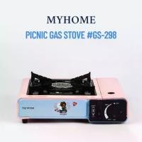 ราคา COD MYHOME เตาแก๊สปิคนิก รุ่น GS-298 (PINK) รับประกัน 2 ปีTikTok (1732028852509640244)