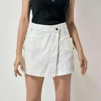 ราคา LEE กระโปรงกางเกงขาสั้นผู้หญิง คอลเลคชั่น Lee Pink รุ่น LE F324WSKON33 สีขาว (1730968234050357765)