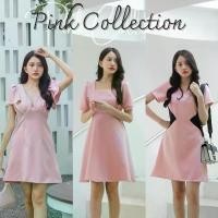 ราคา PINK Collection - ชุดเดรสออกงาน ธีมสีชมพู ใส่ไปงานแต่ง สวยๆ สินค้าขายดี (1729934769117891234)