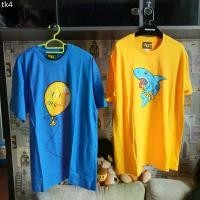 ราคา เสื้อยืดผู้ชาย Drew House Justin Bieber SS22 Smile Mascot Tee Sea Blue, Hot Pink, Lime & Brown Tshirt update new colour (1731874175360468180)