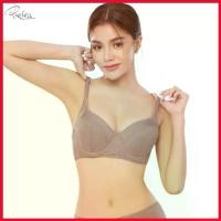 ราคา COD Presea เสื้อชั้นในมีโครง(แบบอ่อน) Lady Lace Bra รุ่น MA1706 สี Dusty Pink/Beige (1729715541746879475)