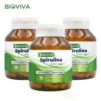 ราคา [แพ็ค 3 ขวด] สาหร่ายสไปรูลิน่า ไบโอวีวา Spirulina Bioviva สไปรูลิน่า สาหร่าย สไปรูลิน่า สาหร่ายสไปรูลิน่า 500 มก. สาหร่ายเกลียวทอง เกลียวทอง Spirulina Powder 500 mg. (1731747383429072426)