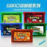 ราคา การ์ดเกม GBM GBA, Pokemon, Sapphire, Fiery Red, Ruby, Emerald, ชิปใบสีเขียว, เข้ากันได้กับ NDS และ Gbasp (1731129080867162378)
