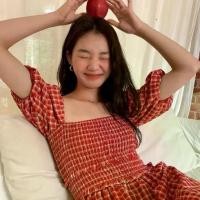 ราคา เดรสยาวแขนบอลลูน ROSY RED DREES (1730927286387510148)