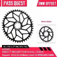 ราคา โซ่, PASS QUEST SRAM-8-Bolt, เมาท์โดยตรง, วงกว้างแคบ, สำหรับ Force RED XO XX SL, ออฟเซ็ต 3 มม., จักรยานเสือหมอบกรวด, AXS OVAL 28T-44T (1730209544448215504)