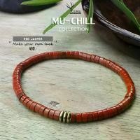 ราคา สร้อยข้อมือหิน " เรดแจสเปอร์ : Red Jasper " แท้ 100% กำไลหินนำโชค ขนาด 4mm ทรงลูกปัดโบราณ สร้อยข้อมือหิน หินมงคล หินนำโช จัดส่งฟรี กทม (1731915421870687254)