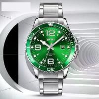ราคา นาฬิกาผู้ชาย Submariner สีเขียว, Shikomei, กันน้ำ, ว่ายน้ำได้, สไตล์ลำลองธุรกิจ, สายเหล็ก, การเคลื่อนไหวควอทซ์ปฏิทิน, มือเรืองแสง casio edifice efs570d richard mille red white ดํ (1731810964697744532)