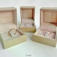 ราคา Olivia 100 H&A ring (แหวนใบมะกอก ผลิตเอง) (1729773620910721222)