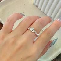 ราคา SissyJewelry // แหวนเงินแท้ Flower beaded ring คําแนะนําผลิตภัณฑ์ใหม่ของเดือนนี้ ทอง เส้น ใหญ่ ไซส์ จัมโบ้ สร้อยคอ ลายหกเสา (1731822778648921412)