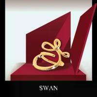 ราคา [COD] SWAN - Boom Boom Ring แหวนตัวอักษรจีน แหวนเงินแท้ชุบทอง (1731479820186912073)