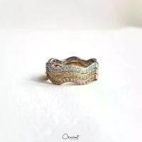 ราคา Tiny wave 14k ring. (แหวนเกลี้ยงลายคลื่น ไม่ลอกไม่ดำ) (1729663901046180038)