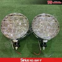 ราคา Sale !!! ไฟตัดหมอก ไฟสปอร์ตไลท์ OFF ROAD 4x4 NS-869 กลม 9 นิ้ว สีขาว ราคาต่อคู่ (1729654072099178774)