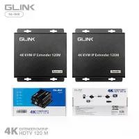 ราคา Glink GL-048 HDMI Extender Over IP 120M 4K KVM Function อุปกรณ์ขยายสัญญาณ (Hot sale) (1731320233737553878)