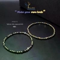 ราคา ไพไรต์ หรือ เพชรหน้าทั่ง แท้ 100% Pyrite ขนาด 3 มิล ทรงกลม หินนำโชค หินมงคล หินเสริมดวงโชคลาภ สร้อยข้อมือหิน （Hot sale） (1731939518342923649)