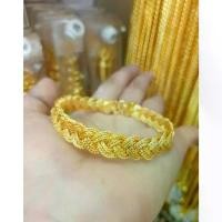 ราคา #กำไลข้อมือเศษทองลายเปีย （Hot sale） (1731947302499747720)