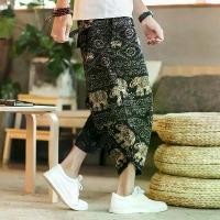 ราคา กางเกงช้าง สำหรับผู้ชาย ทรงหลวม สไตล์จีน สไตล์ชาติพันธุ์ไทย เสื้อผ้าเมียนมาร์ กางเกงฮาเร็มกางเกงทรงแคป กางเกง นัก เรียน ผู้ ชาย ขาบาน กางเกง พละ ขาเดฟ เสื้อ ทรง ช่าง กาง (1732195282872666371)