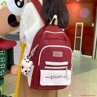 ราคา experienceshop11 ปัจจุบัน Fashion backpack school bag female backpack 29.5x15x43 cm men backpack 5 colors choice student backpack (1731675369162771418)