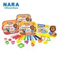 ราคา NARA Modelling Clay ดินน้ำมันไร้สารพิษ ชุด Back to school *สุ่มสีกล่อง* (1729531908160195416)