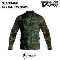 ราคา [พร้อมส่ง] Valor PX STANDARD OPERATION SHIRT SOS (ลายพรางดิจิตอล ทหารเรือ RTN) เสื้อแขนยาว Tactical เสื้อทหาร ระบายอากาศ มีช่องใส่ปากกา (1731916037721262113)