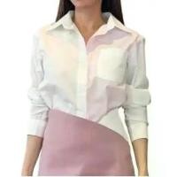 ราคา เสื้อเชิ้ตแขนยาว B&W Two Tone Shirt Women ผู้หญิง Clothing (1731357432264165591)