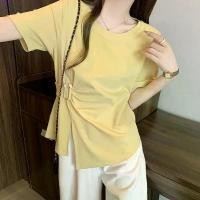 ราคา ozushop9 tmmSummer pleated slit short sleeved t-shirt, fat mm size large20250428 กระดาษทิชชู่ เช็ดหน้า ขายดีประจำเดือนนี้ กระดาษชำระ น้ำยาล้างจาน breeze กระดาษเช็ดหน้า หมุนได้ 360 บรีส 1 (173211961445