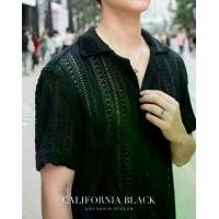 ราคา เสื้อเชิ้ต รุ่นแคลิฟอร์เนีย สีดำ California Shirt - Black by Khunkris.Styler (1730509666506541390)