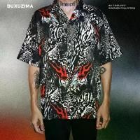 ราคา BUXUZIMA เสื้อฮาวาย ลายเสือ Tiger Hawaiian Shirt (1731270909223142949)