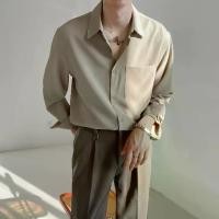 ราคา Shirt C46 เสื้อเชิ้ตแขนยาวชาย สีพื้น เสื้อเชิ้ตชาย เชิ้ตทำงาน เชิ้ตลำลองชาย (1732053958979126971)