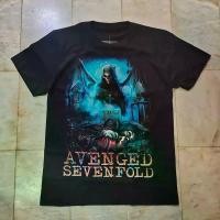 ราคา COD เสื้อวง Avenged Sevenfold T-Shirt Rock เสื้อยืด A7X (1729638818373929495)