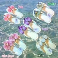 ราคา รองเท้าแตะดอกกล้วยไม้ ORCHID SHOE ขายดี (1732192867852519290)
