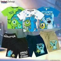 ราคา RLL ❊Disney Boy Monsters University T-Shirt&Shorts - เสื้อยืดและกางเกงเด็ก มอนสเตอร์ ไมค์&ซัลลี่♙ (1731250897459513150)