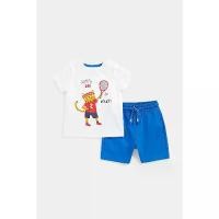 ราคา ชุดเสื้อและกางเกงขาสั้น Mothercare Let'S Play Shorts And T-Shirt Set EB075 (1729646305517603081)