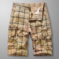 ราคา รองเท้าฟุตซอล, กางเกงขาสั้นคาร์โก้, สำหรับผู้ชาย, ชุดฤดูร้อน, สไตล์กีฬาชายหาดอินเทรนด์, ผ้าฝ้ายทั้งหมด, ดีไซน์ลายสก๊อต, กางเกงลำลอง volleyball shorts กางเกงกีฬา มีเบอร์ กางเกง warrix เลกกิ้ง (17317838