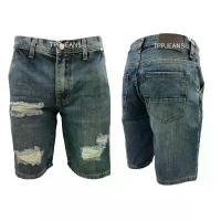 ราคา JEANSEXPRESS BSR063 Shorts men's กางเกงยีนส์ขาสั้นชายสีฟอกขาดเซอร์ เป้าซิป ขาสั้นเหนือเข่า ทรงสวย Size 28-36 บล็อกบัสเตอร์ (1731733311226480030)