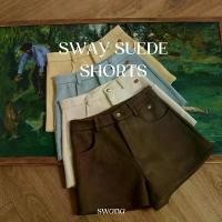 ราคา Sway Suede shorts XS-XL กางเกงขาสั้น หนังกลับ - Swana.ss บล็อกบัสเตอร์ (1731859851097965852)