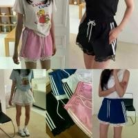 ราคา LACE NYLON SHORTS กางเกงขาสั้นผ้าร่ม ชายกางเกงแต่งขอบลูกไม้ แพทเทิ้ลสวยมาก สินค้าดี (1732059369533244980)