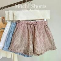 ราคา -- Mochi shorts | กางเกงขาสั้นผ้าคอตตอน ขอบเอวแต่งลูกไม้ (1731632633260115877)
